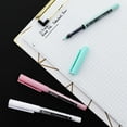 thumbnail image 7 of BAZIC Lira 0.7mm Rollerball Pen, Black Ink Fine Point Liquid Ink Pens (3/Pack), 4-Packs, 7 of 7
