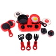 thumbnail image 3 of Vogacara Plastic Simulation Kitchen Cookware Set Toy Utensils Kitchen Tools Type2, 3 of 6