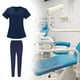 thumbnail image 5 of Enfermería Scrub Set Top Pantalones Transpirable Trabajo Uniforme para Enfermera Yoga Jogger, 5 of 5