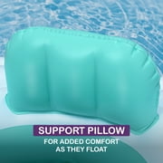 Puddle Jumper WonderSplash Square 3-Ring Inflatable Baby Boat Float, 24-33lbs (11-15kg) Weight Capacity