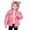 Hot Pink, variant on Toddler Boys Girls Winter Padded Coat Baby Kids Cute Down Jacket With Ear Hoodie Spring Girls Clothes Infant Children's Clothing Boys Coat 18-24 Months