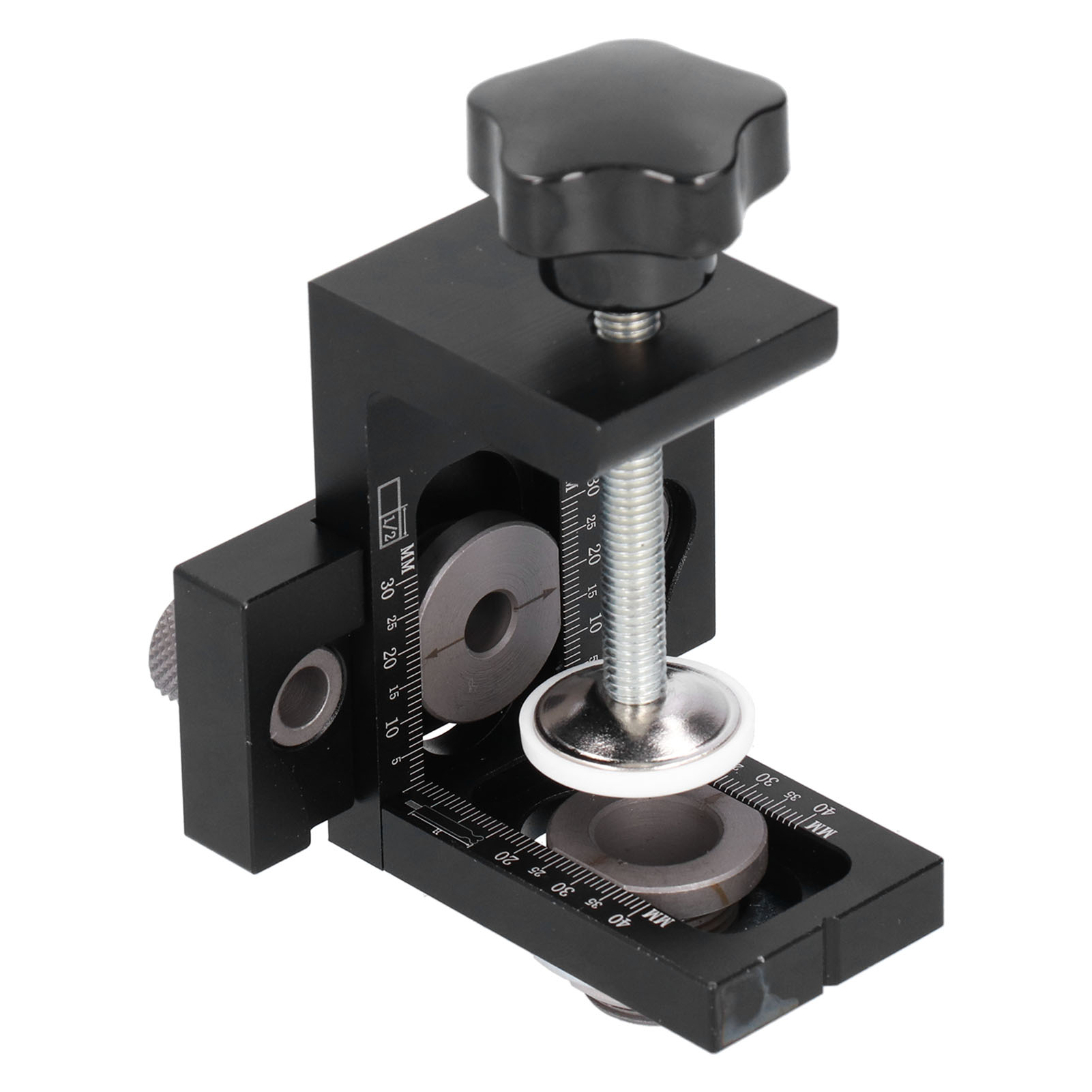 Hole Drill Guide Jig, Drilling Holes Locator 8mm Round Dowel Diameter 0-52mm  Clamp Range Rustproof For DIY Walmart Canada