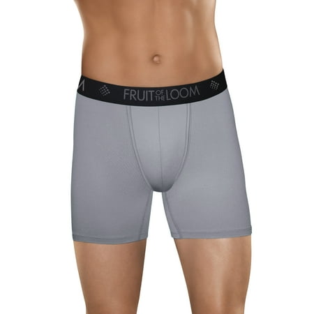 Men's Breathable Lightweight Micro-Mesh Boxer Briefs, 3 Pack