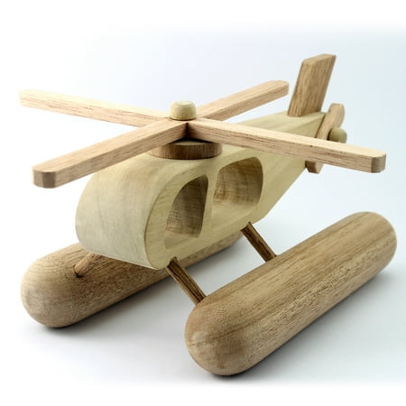 All Natural Wooden Toy Sea Chopper 8.5'' x 5.0'' x 4.75'' Approved Child Safety