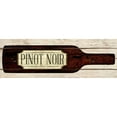 thumbnail image 3 of SD Graphics Studio 18x9 Black Modern Framed Museum Art Print Titled - Pinot Noir, 3 of 5
