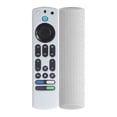 thumbnail image 5 of 1PCS Remote Control Case Cover Compatible for Fire TV 4K Stick Max, Smart TV Remote Control Soft Silicone Sleeve Shell Holder with Hanging Rope(Case Only), 5 of 11