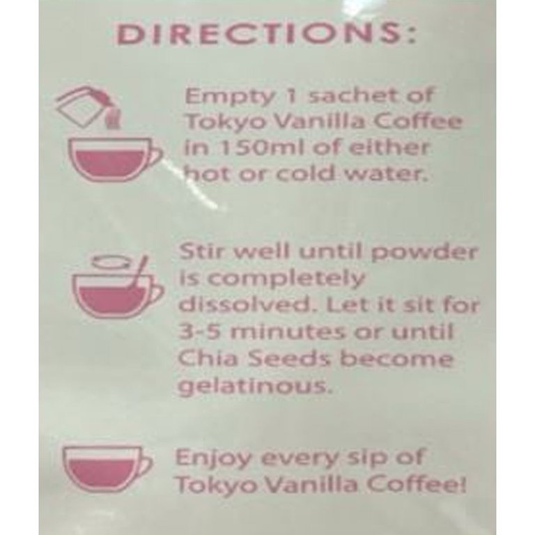 Namiroseus, Tokyo Coffee, Vanilla Coffee, 21g x 10 Sachets