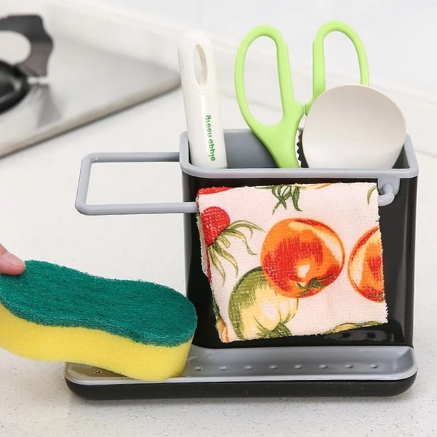Kitchen Racks Organizer Kitchen Sink Utensils Holders Drainer Storage Shelf Sponge Holder Draining Sink Home Kitchen AccessoriesBlueChina He Qiyong unisex