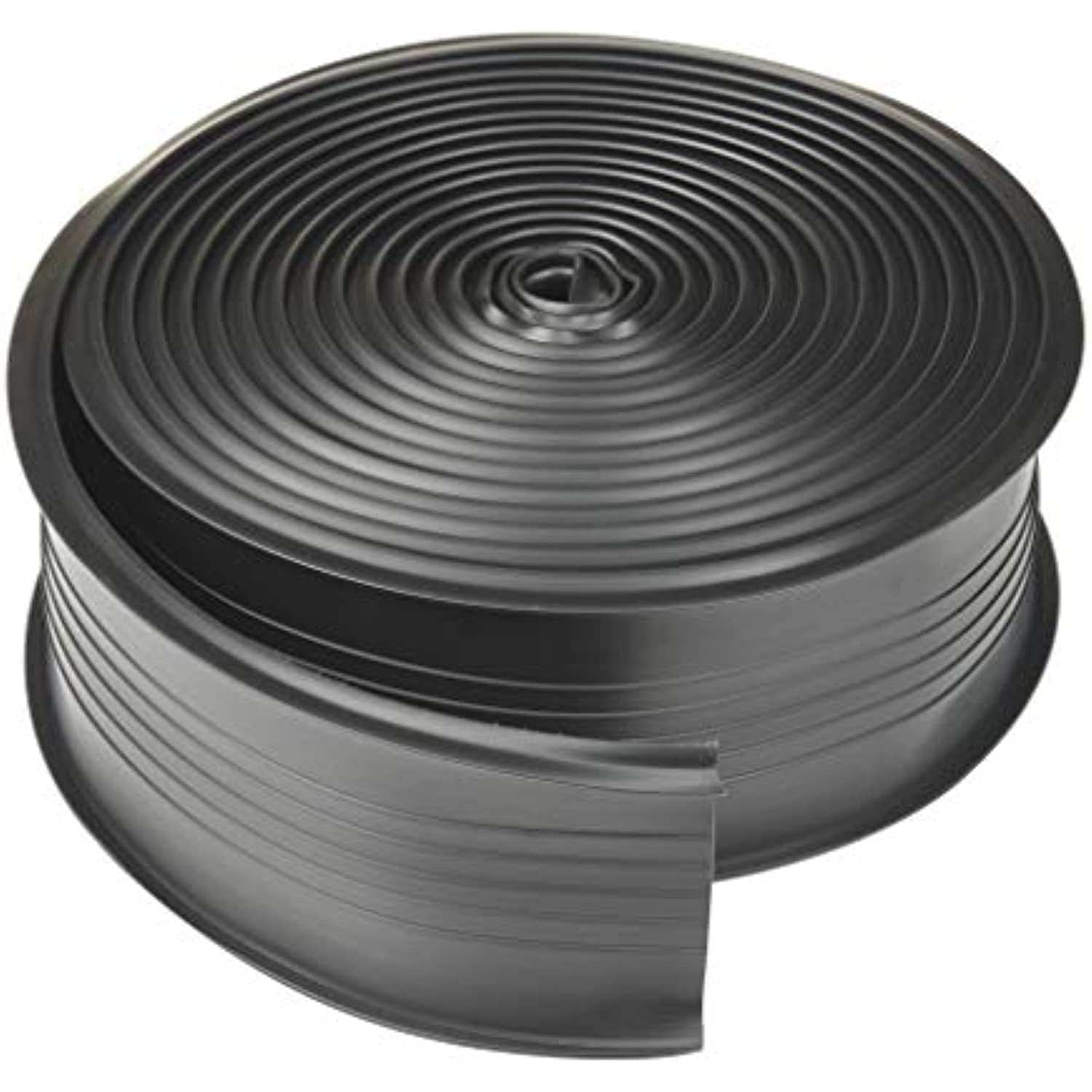 Frost King RV18 Vinyl 2-Car Garage Door Bottom Weather-Seal Replacement, Black