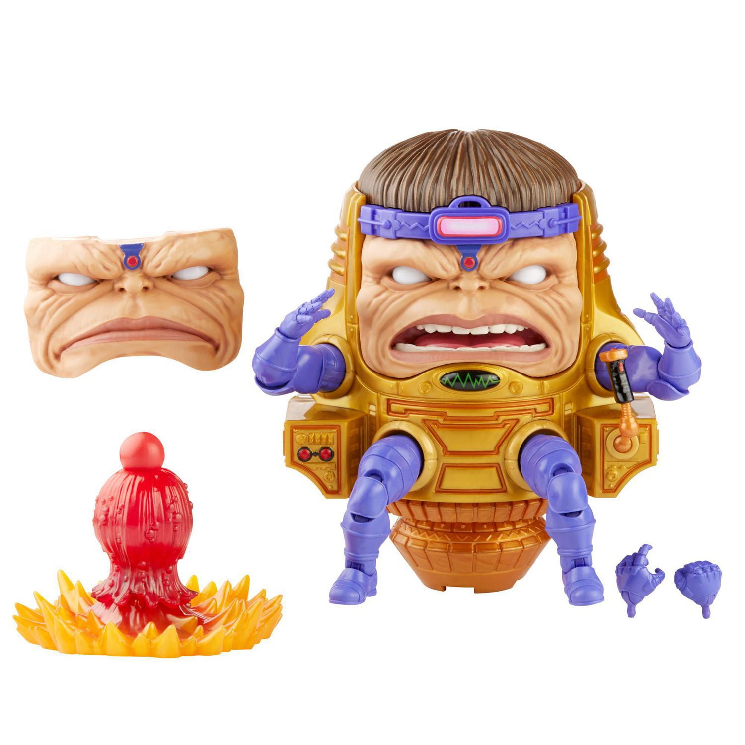 Hasbro Marvel Legends Series, figurine M.O.D.O.K. de 15 cm et 4 accessoires, pour fans, dès 4 ans