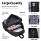 thumbnail image 4 of Disketp cool Skull colorful Mochila Estampada de Gran Capacidad con Lonchera y Estuche, Set de 3 Piezas para Estudiantes, 4 of 7