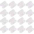 thumbnail image 1 of 20 Pack Clear Plastic Beaded Chain Connector Vertical Roman Roller Blind Ball Chain Cord Connector Clips, 1 of 5