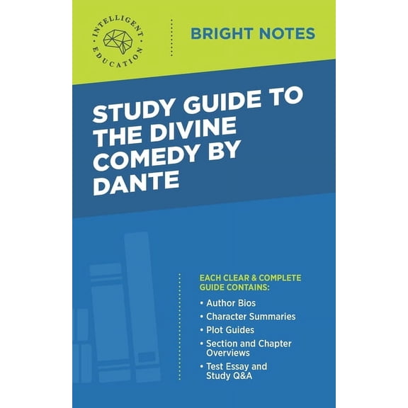 Bright Notes Study Guide to The Divine Comedy by Dante, (Paperback)