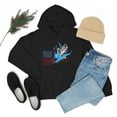 thumbnail image 5 of American Flag Fishing  Unisex Heavy Blend™ Hooded Sweatshirt S,M,L,XL,2X,3X, 5 of 9