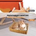 thumbnail image 6 of LELE LIFE Cat Scratcher Basket with 3Pcs Cat Scratch Pad, Cardboard Cat Scratcher Cat Scratching Board, Cat Scratching Post for Small Indoor Cats, 6 of 7