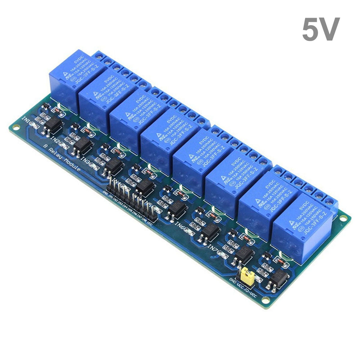 5V 1 Channel Relay Board Module Optocoupler LED For Arduino PIC ARM AVR wh 