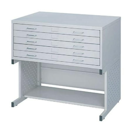 Flat File Flush Base - Alvin High Base For Med Flat File