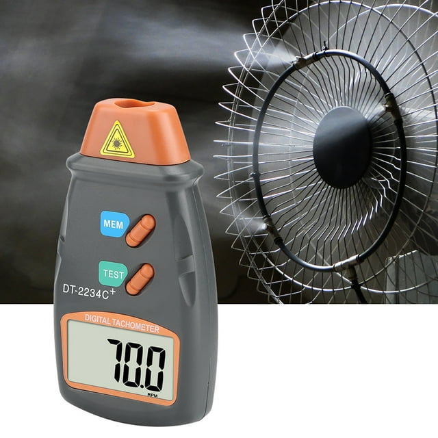 Probador de RPM sin contacto NikouMX tacómetro láser digital de mano tacómetro láser innovación moderna