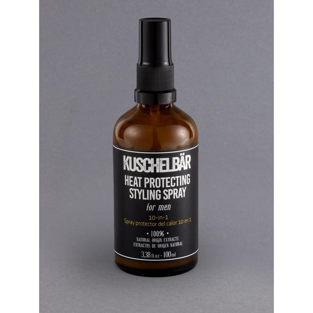 KUSCHELBAR-REPARACIÓN TOTAL | Spray protector contra el calor para el cabello | Productos para el peinado del cabello | Extractos de algodón y tomillo | Nutrición de humedad profunda y control del enc