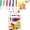 1Box-6pcs, variant on Popcorn Pen, 3D Magic Popcorn Pens, DIY Puffy Painting Pens for Cards, Crafts, Graffiti Stationery (1Box-12pcs)