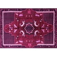 thumbnail image 1 of Ahgly Company Indoor Rectangle Persian Pink Traditional Area Rugs, 2' x 3', 1 of 4