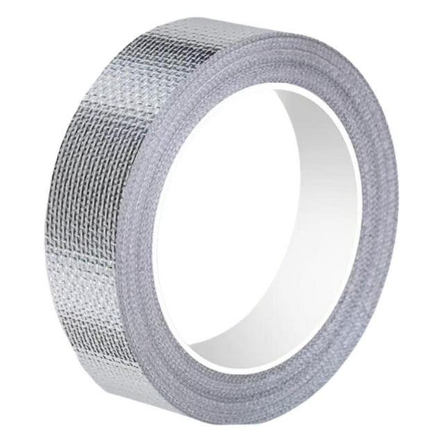 Cinta de aluminio y fibra de vidrio Cinta térmica Sellado resistente a altas temperaturas y 3 cm de ancho