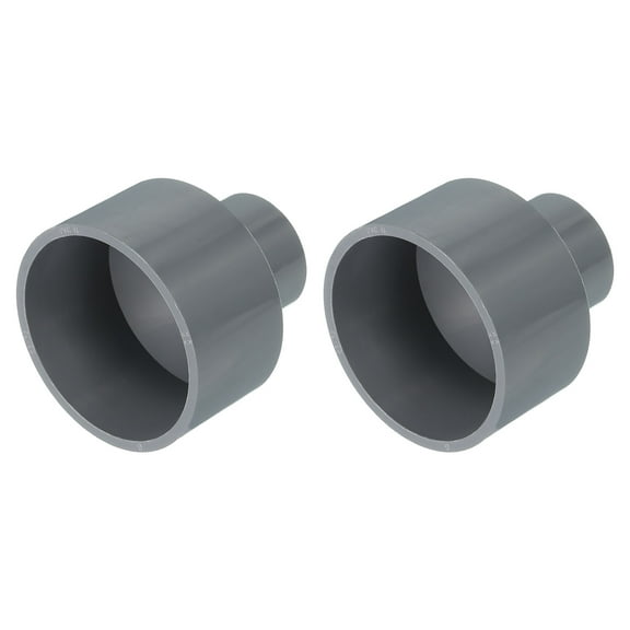 2Pcs UReducer Pipe Fitting, 63x32mm Pipe Coupling Adapter Connector