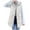 White, variant on Naughtyhood Women Clearance Fashion Pocket Coat Winter Long Sleeveless Down Cotton Waistcoat Jacket