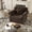 1 Seat+Brown, variant on EHANCIS 63" Velvet Chesterfield Sofa, Rolled Arms, Nailhead Trim, Button Tufted 2-Seater Couch, High Resilience Cushions and Pillows,Burgundy