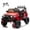 Red, variant on Okybaby 24V Kids Ride on Jeep Car with Parents Remote,400W Motor, Electric Power Ride on Toy Car with High Chassis, Four-wheel Suspension, LED Light,USB,Bluetooth,MP3 for Kids Aged 3+,Black