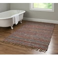 thumbnail image 2 of Linon Home Décor Verginia Berber Area Rug Collection, Multicolor, 7.83' x 10.3', 2 of 5