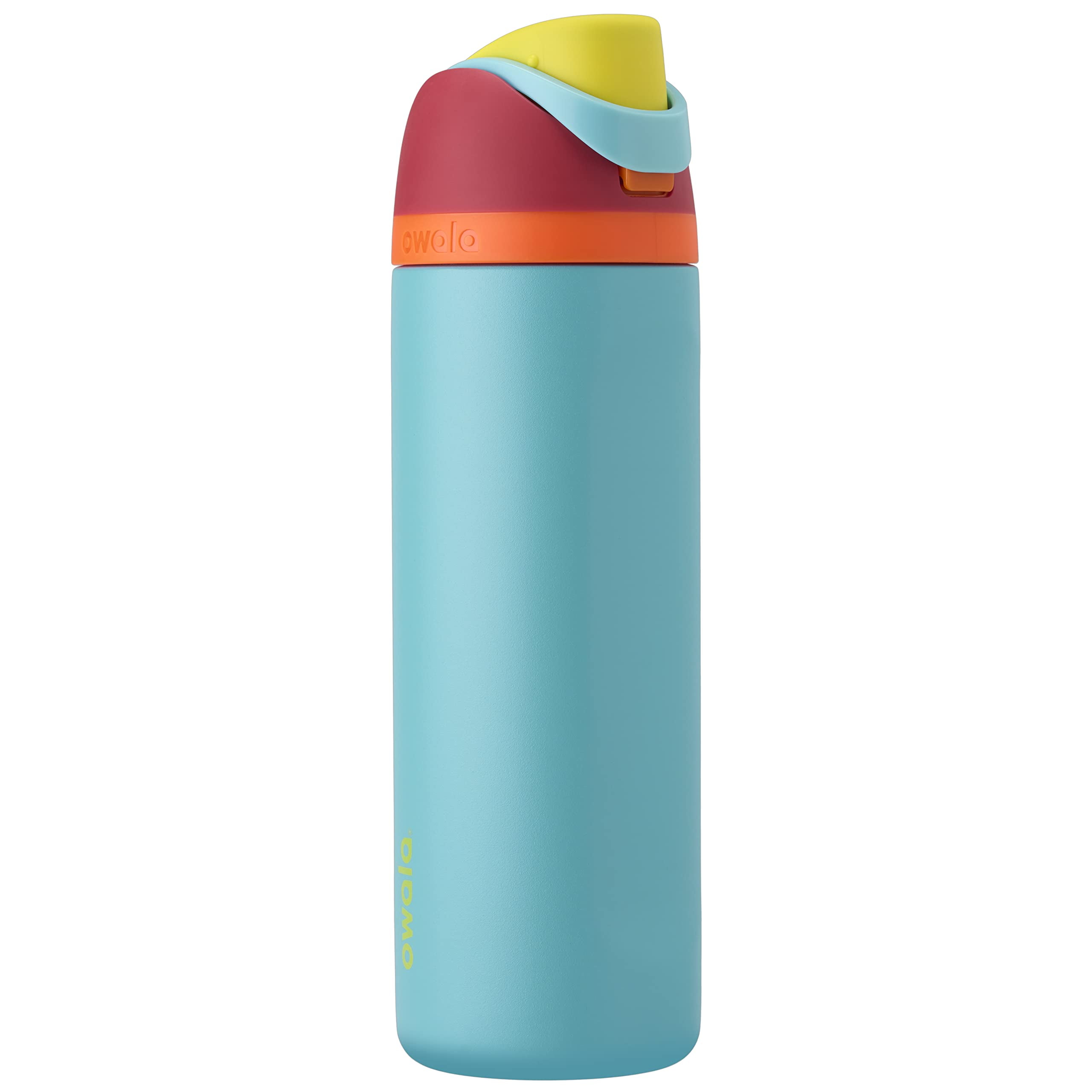 Owala 16oz Kid's FreeSip Stainless Steel Water Bottle, Misty Horizon - Walmart.com Owala 16oz Kid's FreeSip Stainless Steel Water Bottle, Misty Horizon - Walmart.com