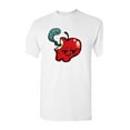 thumbnail image 1 of Too Cute To Eat Apple Adult DT T-Shirts Tee, 1 of 2