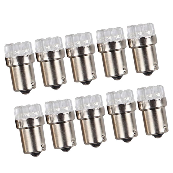 10pcs 12V 1156 BA15S 9 LED SMD White Car Bulb Light Brake/Turn/Tail /Corner