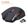 thumbnail image 2 of Ratón óptico inalámbrico de 2000DPI y 2,4 GHz para juegos de PC, portátiles, juegos optoelectrónicos, ratones inalámbricos con receptor USB Tan Jianjun unisex, 2 of 2