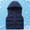 Navy, variant on Wangmeiwg Boys Insulated Down Vest Hooded Sleeveless Jacket For Winter Outdoor Warm Kids Activities 3-4 Years Black