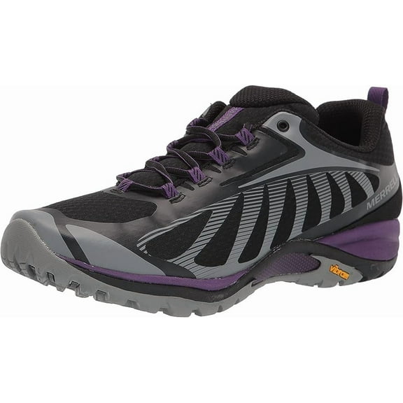 Merrell Womens Siren Edge 3 Hiking Shoes - Black / Acai