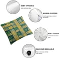 thumbnail image 4 of BANET Decorative Throw Pillow Cover with Microfiber Filling, for Indoor/Outdoor Use, Home Decor, Living Room Couch, Bed White, 4 of 5