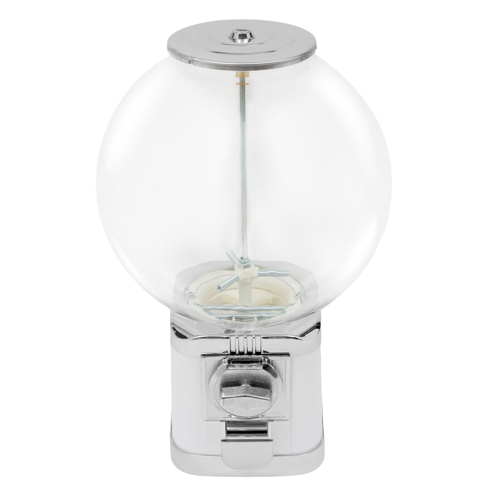 Vending Machine, Twister Ball Dispenser, White Twister Ball Dispenser for Selling Small Capsule Toys, Pinballs,