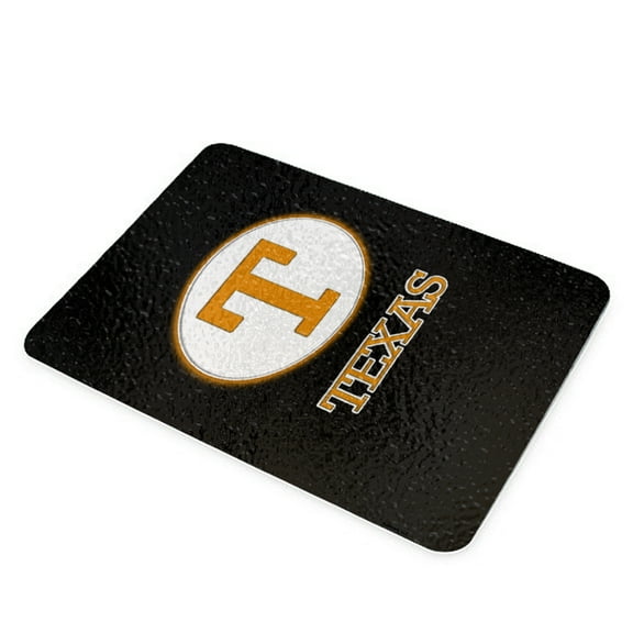 KuzmarK Glass Cheese Cutting Board 11"x7.75" - Texas