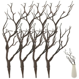 Artificial Dried Branch Twig Curly Willow Branch Artificial Branches Floral Home Decor for Home Office Party Hotel Restaurant Patio or Yard Decoration