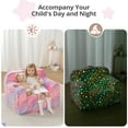thumbnail image 3 of Kids Sofa, Toddler Couch Glow In the Dark, Kids Chairs for toddlers,Soft Kids Sofa Couch for Boys and Girls Gift, Pink, 3 of 8