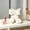 White, variant on Bow Shaped Ceramic Vase,Red Flower Vase for Home Decor, Ceramic Vases for Boho Style for Ideal Shelf Decor/Table/Living Room(D)1pc