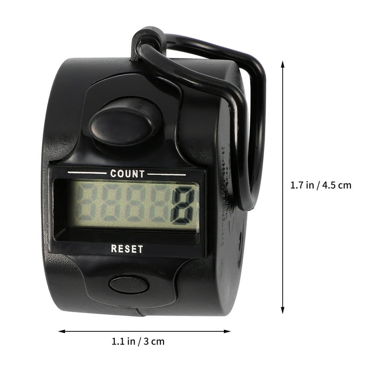 SHOUD Finger Tally Counter,LED Digital Row Counter,Digital Electronic  Tasbeeh Counters,Handheld Number Click Counter,Electronic Finger Counter  Hand Tally Counter with Ring for Golf - Yahoo Shopping
