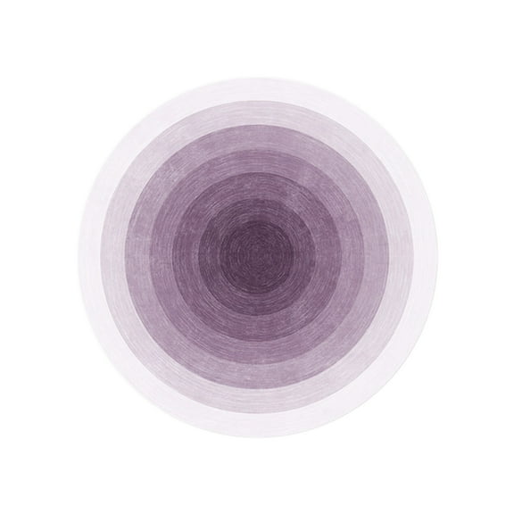 Inerposs Round Carpet, Soft Floor Cushion, Non-Slip Mat, Absorbent Bathroom Rug, Easy to Clean Home Decor