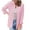 Pink, variant on Admvng Blouses for Women Fashion Plaid Long Sleeves Blouse Buttons Casual Shirt with Pockets S-3XL