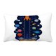 thumbnail image 1 of Tabla de altura para niños ABPHQTO medidor de espacio sistema solar Funda de almohada 50x75 cm, 1 of 1