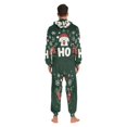 thumbnail image 4 of FORMRS Onesies Pajama for Adults Unisex Hoodie Winter Jumpsuit One Piece Sleepwear, Sizes S-2XL, Christmas Dog, 4 of 7