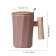 thumbnail image 3 of Wood Handle Ceramic Mug Office Mugs Holiday Event Gift Mugs, 3 of 6