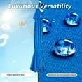 thumbnail image 2 of JUSTLET 6.5' x 10' Rectangular Patio Umbrellas, Outdoor Umbrella for Chair, Royal Blue, 2 of 6